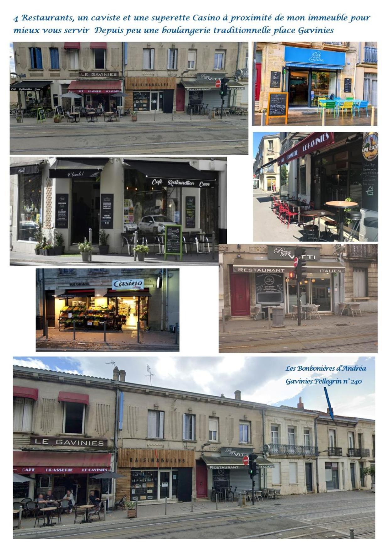 Les Bonbonieres D'Andrea Gavinies Pellegrin Apartment บอร์โด ภายนอก รูปภาพ